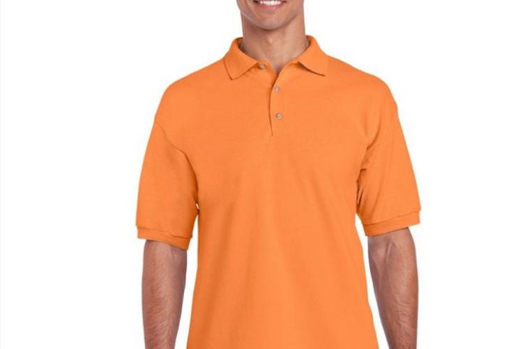 ORANGE POLO-T-SHIRT