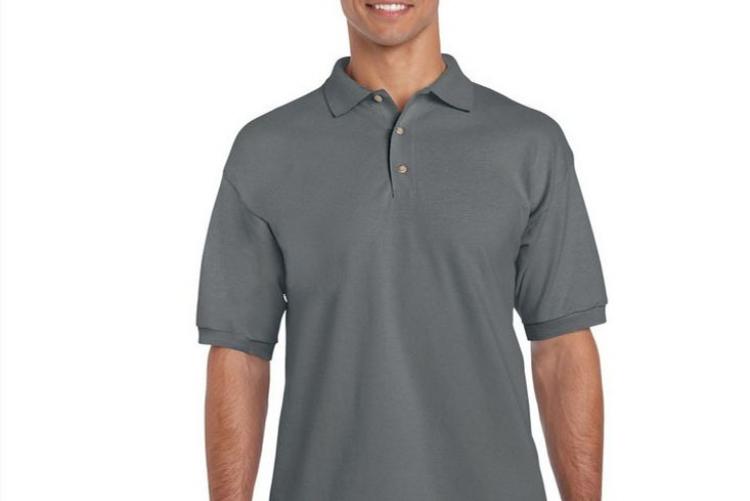 GRAY POLO T-SHIRT