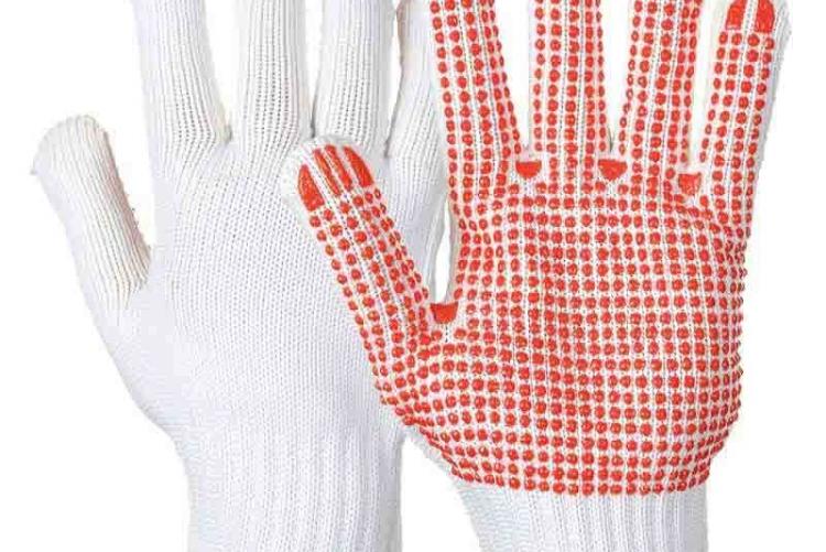 Glove-Heavyweight Polka Dot